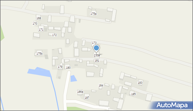 Zdziechowice Pierwsze, Zdziechowice Pierwsze, 233a, mapa Zdziechowice Pierwsze
