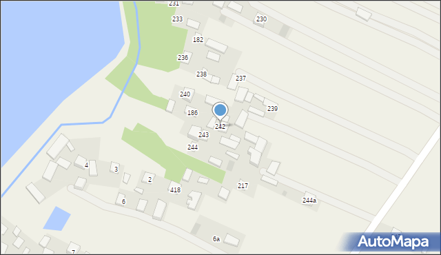 Zdziechowice Pierwsze, Zdziechowice Pierwsze, 242, mapa Zdziechowice Pierwsze