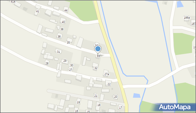 Zdziechowice Pierwsze, Zdziechowice Pierwsze, 33, mapa Zdziechowice Pierwsze