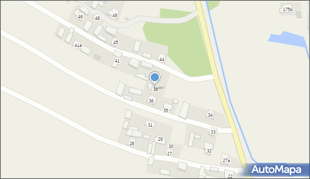 Zdziechowice Pierwsze, Zdziechowice Pierwsze, 38, mapa Zdziechowice Pierwsze