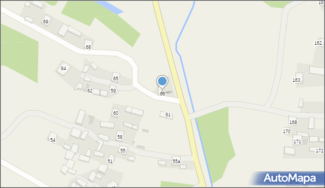 Zdziechowice Pierwsze, Zdziechowice Pierwsze, 66, mapa Zdziechowice Pierwsze