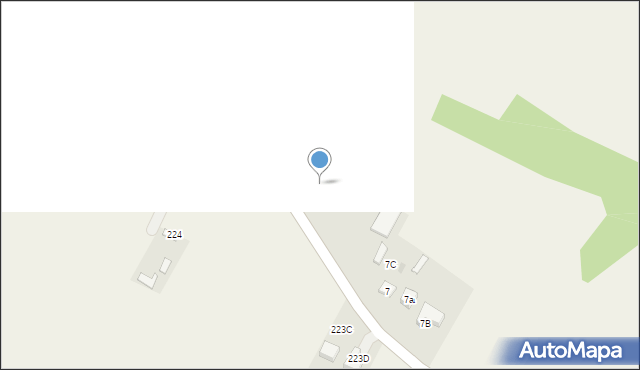 Zdziechowice Pierwsze, Zdziechowice Pierwsze, 7e, mapa Zdziechowice Pierwsze