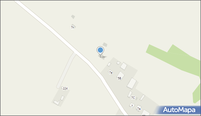 Zdziechowice Pierwsze, Zdziechowice Pierwsze, 7f, mapa Zdziechowice Pierwsze