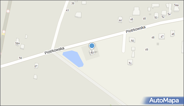 Zdzieszulice Dolne, Zdzieszulice Dolne, 53, mapa Zdzieszulice Dolne