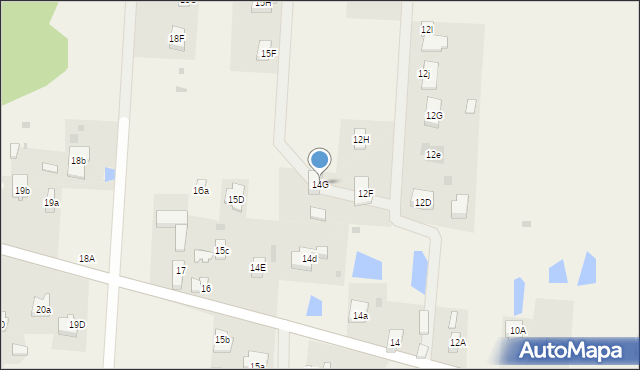 Zdzieszulice Górne, Zdzieszulice Górne, 14G, mapa Zdzieszulice Górne