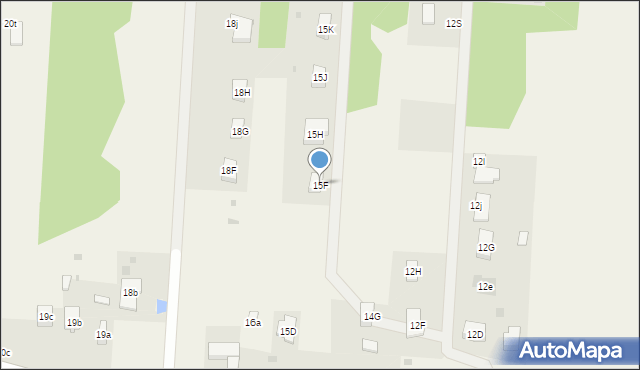 Zdzieszulice Górne, Zdzieszulice Górne, 15F, mapa Zdzieszulice Górne