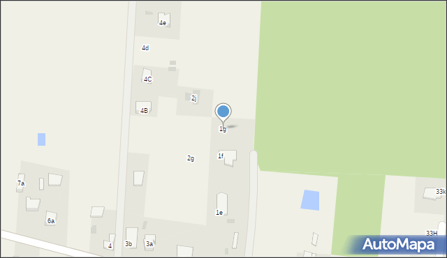 Zdzieszulice Górne, Zdzieszulice Górne, 1g, mapa Zdzieszulice Górne