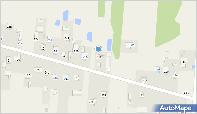 Zdzieszulice Górne, Zdzieszulice Górne, 22a, mapa Zdzieszulice Górne