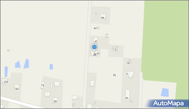 Zdzieszulice Górne, Zdzieszulice Górne, 4B, mapa Zdzieszulice Górne