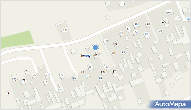 Zdziłowice Trzecie, Zdziłowice Trzecie, 85, mapa Zdziłowice Trzecie