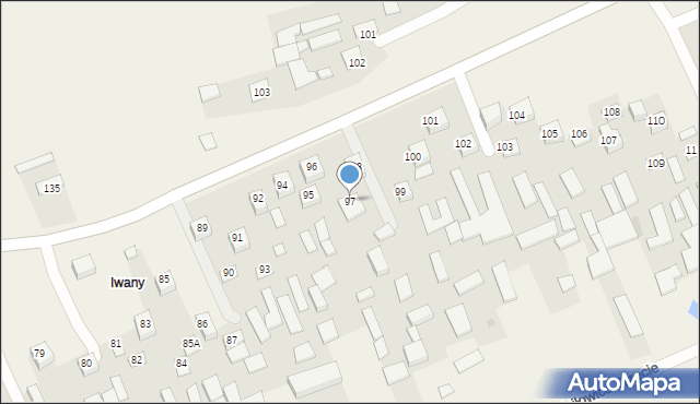 Zdziłowice Trzecie, Zdziłowice Trzecie, 97, mapa Zdziłowice Trzecie