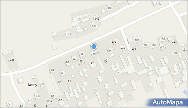 Zdziłowice Trzecie, Zdziłowice Trzecie, 98, mapa Zdziłowice Trzecie