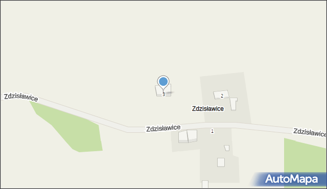 Zdzisławice, Zdzisławice, 3, mapa Zdzisławice