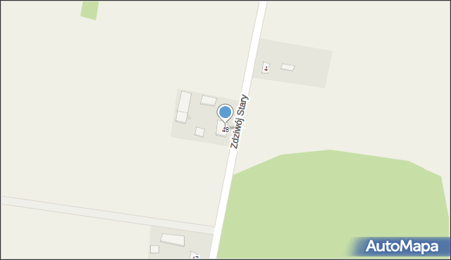 Zdziwój Nowy, Zdziwój Nowy, 48, mapa Zdziwój Nowy