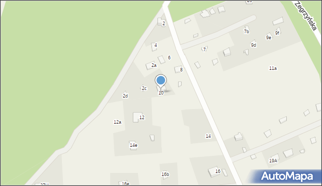 Arciechów, Żeglarska, 10, mapa Arciechów