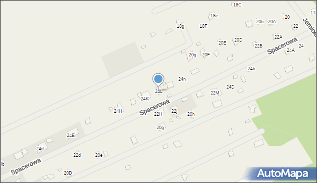 Arciechów, Zegrzyńska, 24L, mapa Arciechów