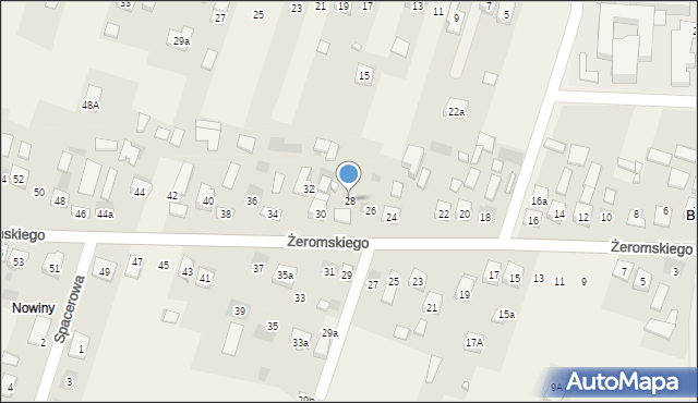 Bilcza, Żeromskiego Stefana, 28, mapa Bilcza