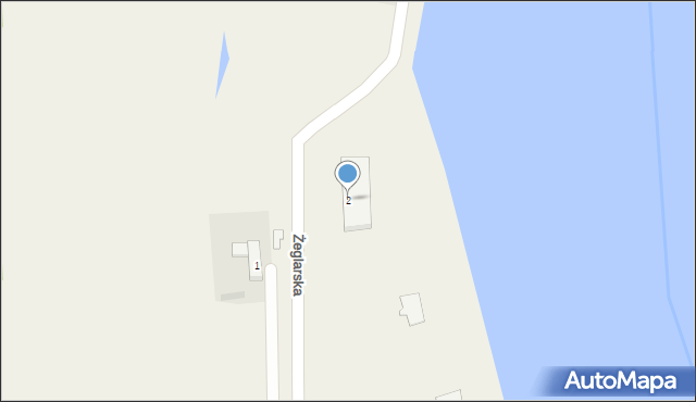 Błotnik, Żeglarska, 2, mapa Błotnik