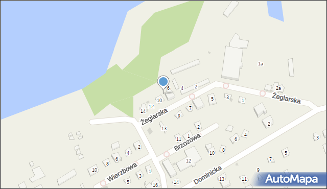 Boszkowo-Letnisko, Żeglarska, 8, mapa Boszkowo-Letnisko