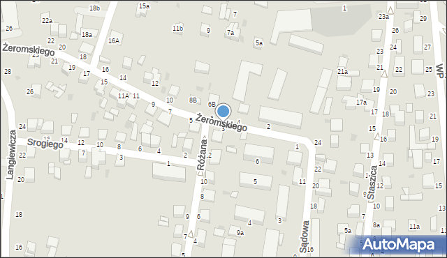 Busko-Zdrój, Żeromskiego Stefana, 3, mapa Busko-Zdrój