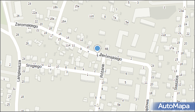 Busko-Zdrój, Żeromskiego Stefana, 5, mapa Busko-Zdrój