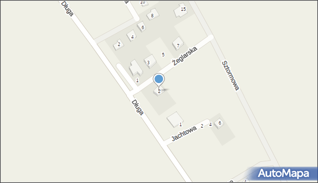 Bytyń, Żeglarska, 2, mapa Bytyń