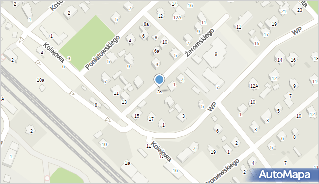 Celestynów, Żeromskiego Stefana, 2a, mapa Celestynów