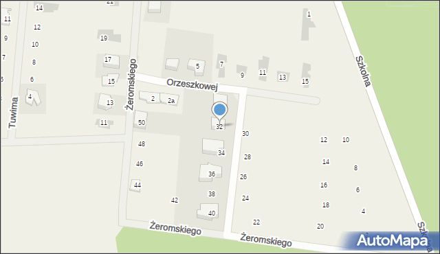 Charzykowy, Żeromskiego Stefana, 32, mapa Charzykowy
