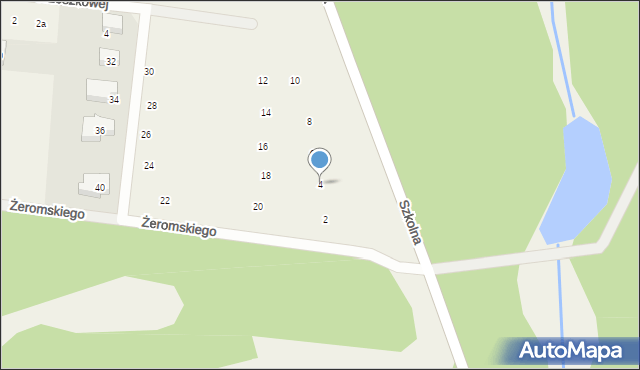 Charzykowy, Żeromskiego Stefana, 4, mapa Charzykowy