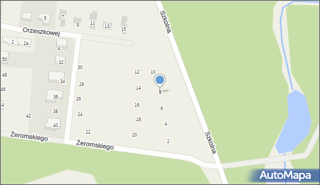 Charzykowy, Żeromskiego Stefana, 8, mapa Charzykowy