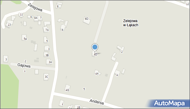 Chęciny, Zelejowa, 4D, mapa Chęciny