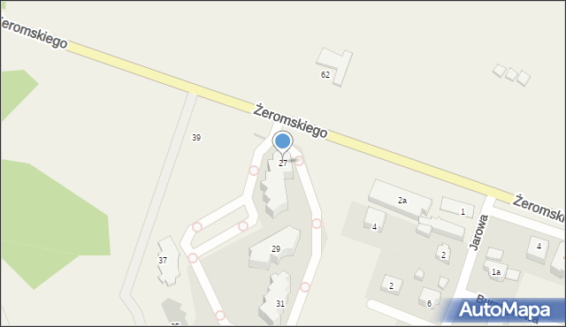 Chłapowo, Żeromskiego Stefana, 27, mapa Chłapowo