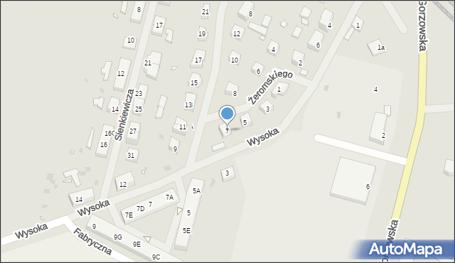 Choszczno, Żeromskiego Stefana, 7, mapa Choszczno