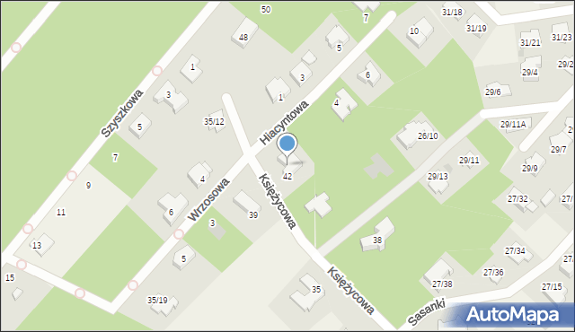 Chotomów, Żeligowskiego Lucjana, gen., 35/11, mapa Chotomów