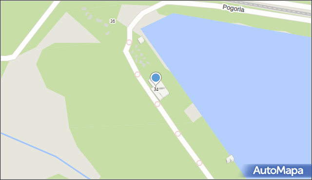 Dąbrowa Górnicza, Żeglarska, 34, mapa Dąbrowa Górnicza