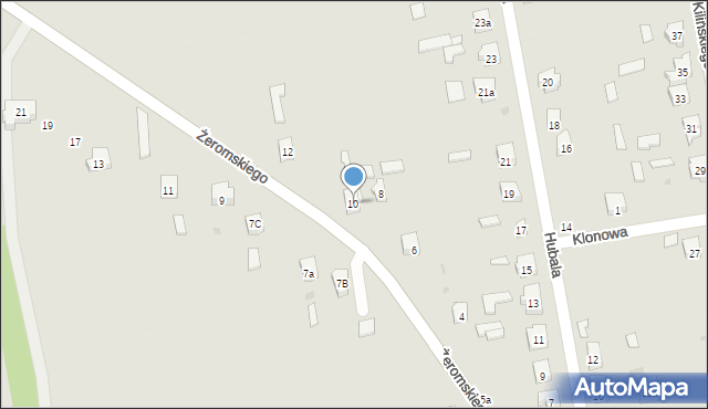 Drzewica, Żeromskiego Stefana, 10, mapa Drzewica