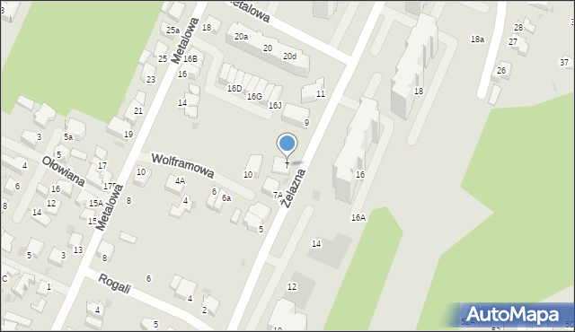 Gdynia, Żelazna, 7, mapa Gdyni