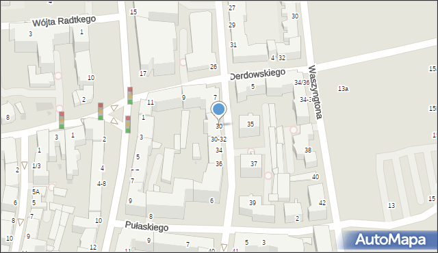 Gdynia, Żeromskiego Stefana, 30, mapa Gdyni