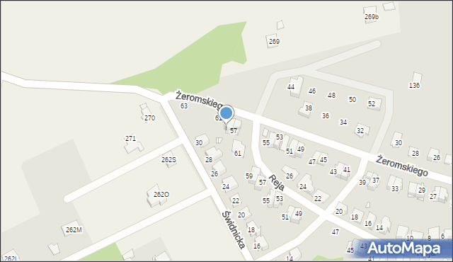 Głuchołazy, Żeromskiego Stefana, 59, mapa Głuchołazy