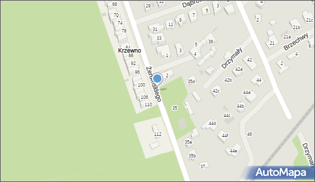 Goleniów, Żeromskiego Stefana, 106, mapa Goleniów