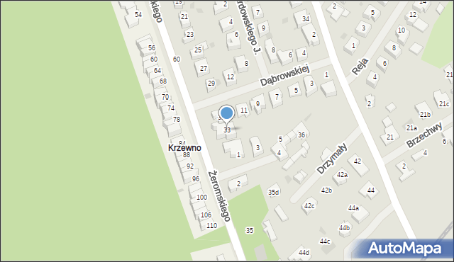 Goleniów, Żeromskiego Stefana, 33, mapa Goleniów