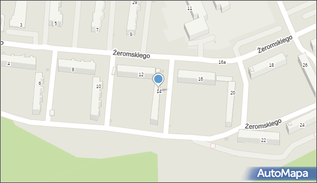 Golub-Dobrzyń, Żeromskiego Stefana, 14, mapa Golub-Dobrzyń