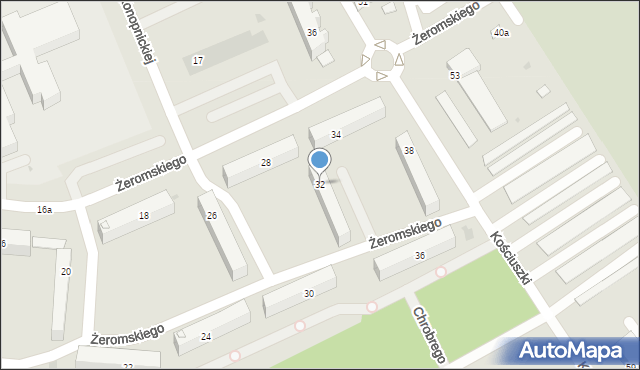 Golub-Dobrzyń, Żeromskiego Stefana, 32, mapa Golub-Dobrzyń