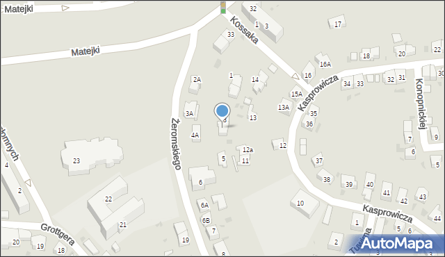 Gorzów Wielkopolski, Żeromskiego Stefana, 4, mapa Gorzów Wielkopolski