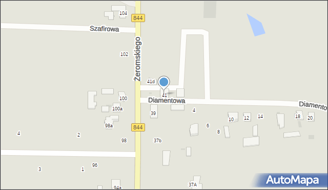 Hrubieszów, Żeromskiego Stefana, 41, mapa Hrubieszów