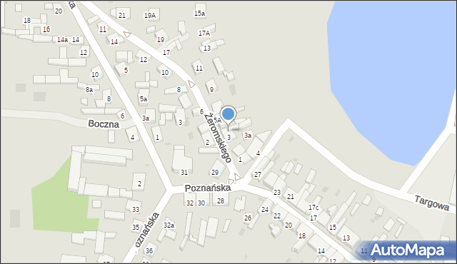 Kleczew, Żeromskiego Stefana, 3B, mapa Kleczew