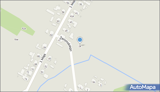 Kolonowskie, Żeromskiego Stefana, 1a, mapa Kolonowskie