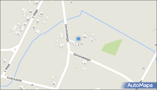 Kolonowskie, Żeromskiego Stefana, 3, mapa Kolonowskie
