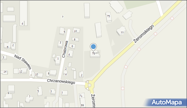 Kosakowo, Żeromskiego Stefana, 73, mapa Kosakowo