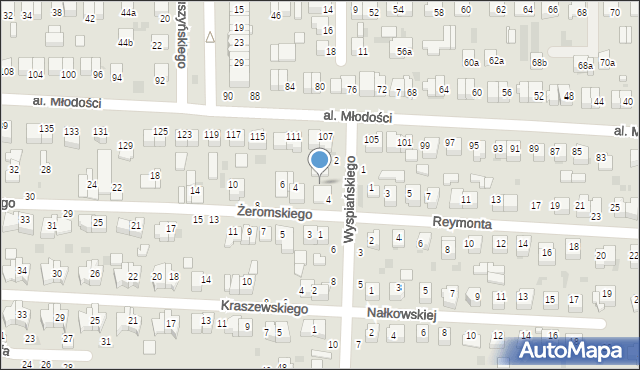 Kraśnik, Żeromskiego Stefana, 2, mapa Kraśnik